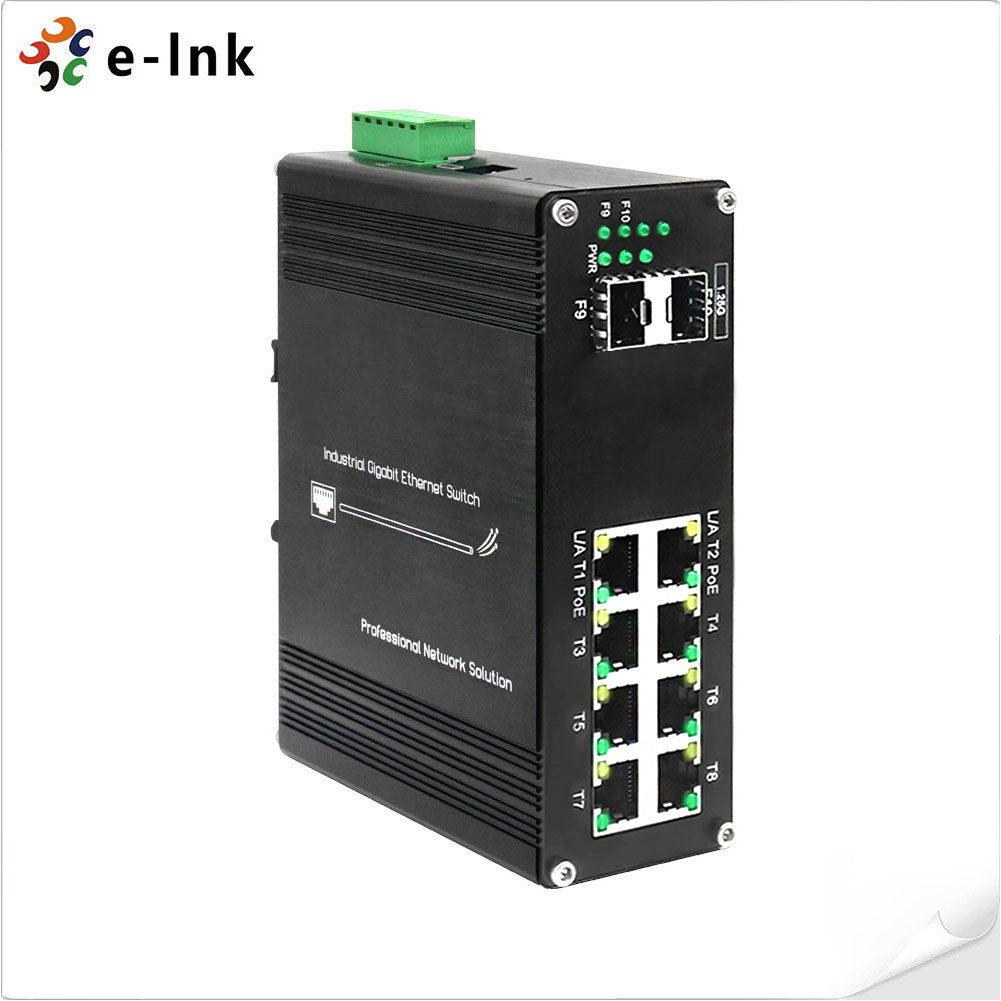 Managed Gigabit Poe Switch 8 Port 802.3At - Conmutador Gigabit PoE+ de 8 puertos
