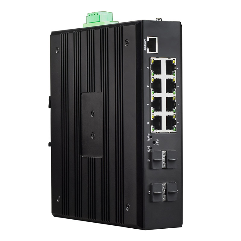 Sfp+ 10G Managed Switch 8 Port - Switch Industrial Gigabit Ethernet de 8