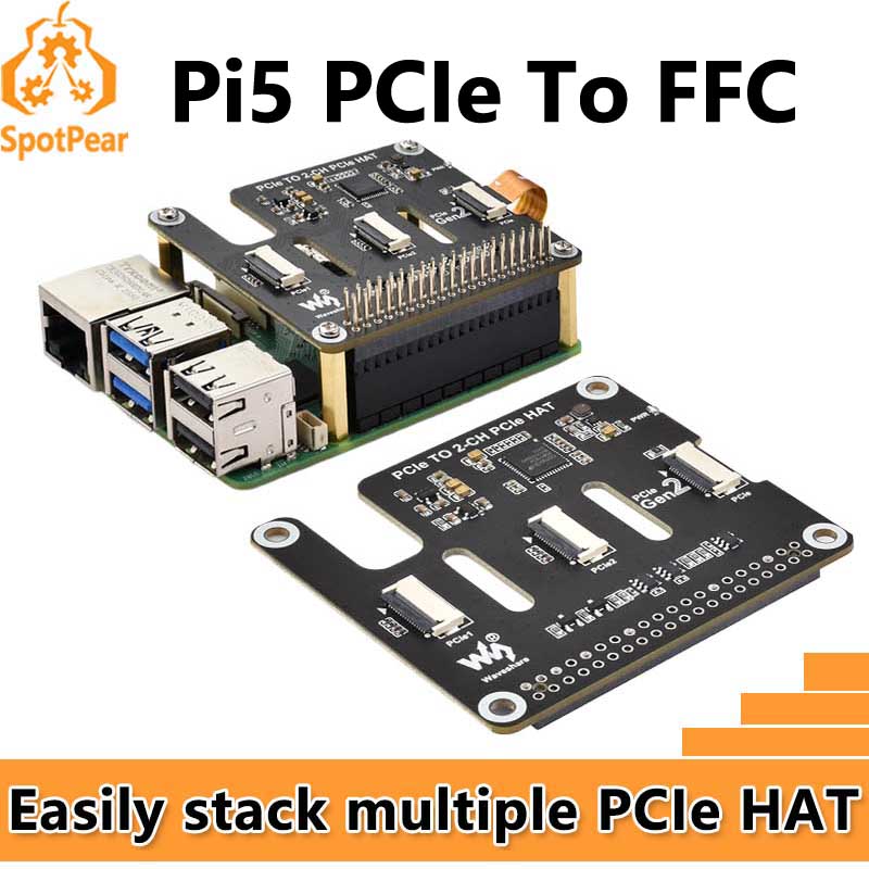 Turing Pi 2 - Raspberry Pi 5 PCIe a 2