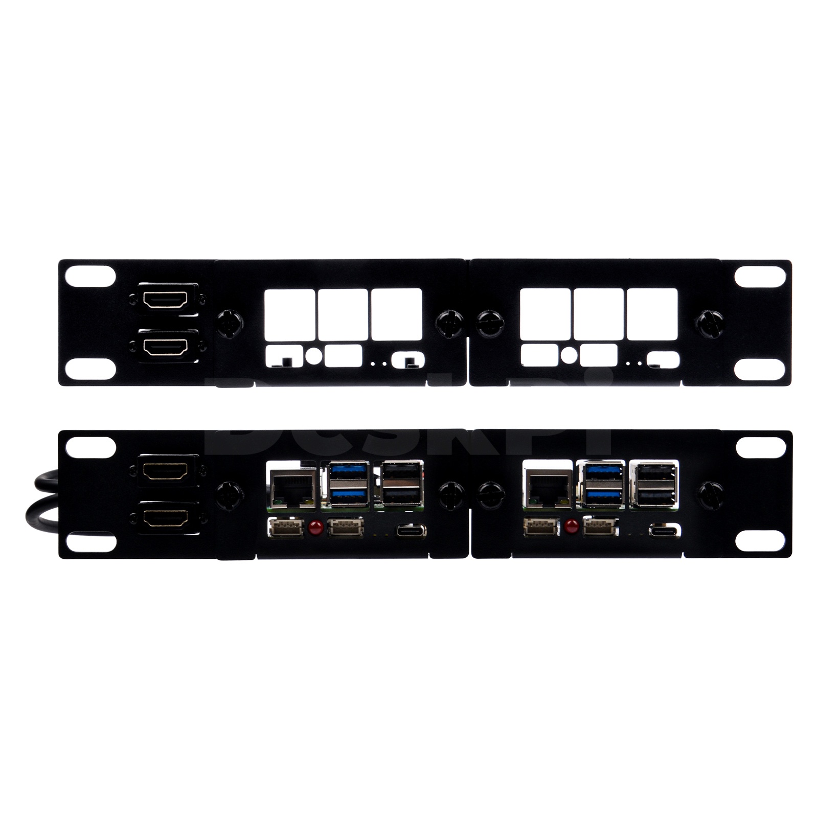 Deskpi Super6C - DeskPi Rackmate, Soporte de Rack 1U