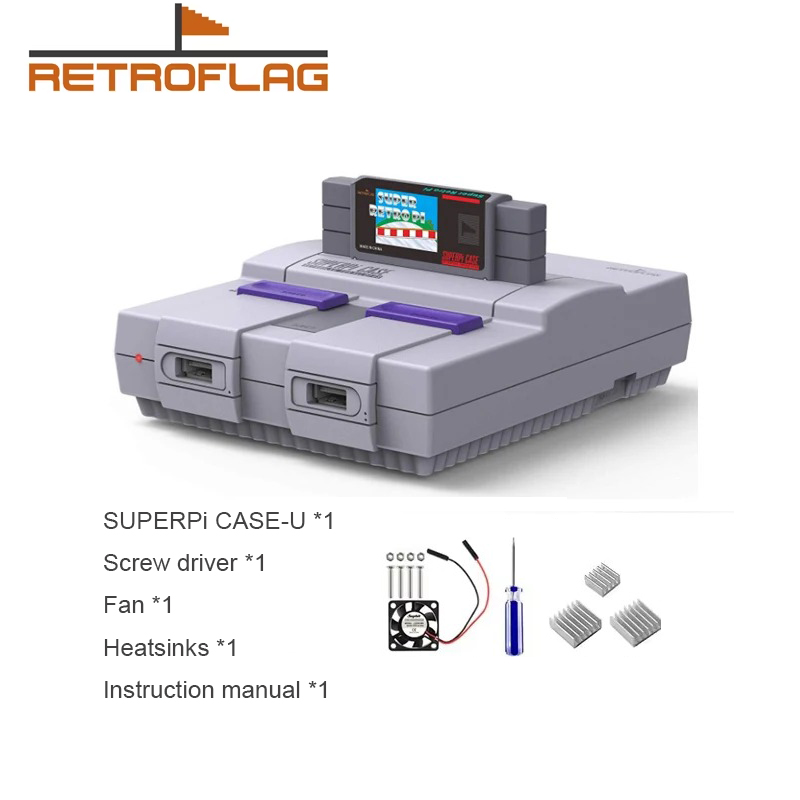 Turing Pi 2 - Caja Retroflag SuperPi con Apagado Seguro