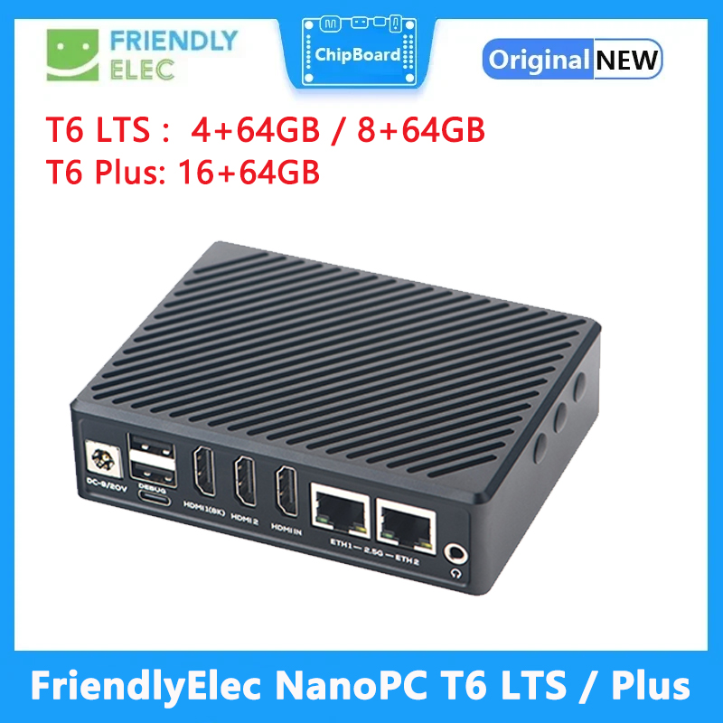 Placa FriendlyElec NanoPC T6 L - Nanopc T6 16Gb reseña y precio