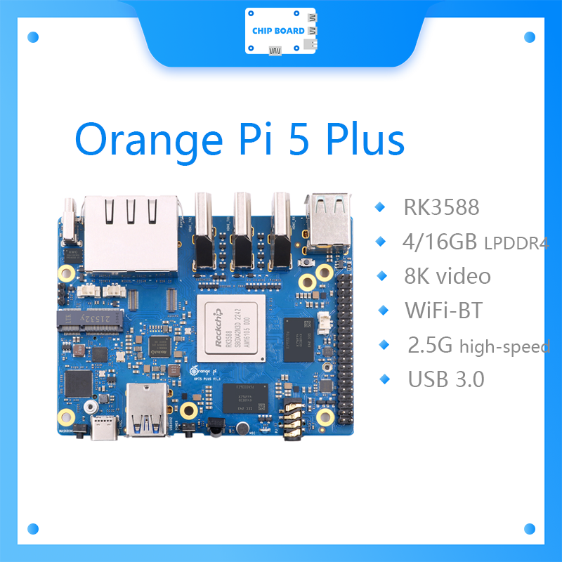 Orange Pi 5 Plus, Computadora  - Orange Pi 5 Plus 32Gb reseña y precio