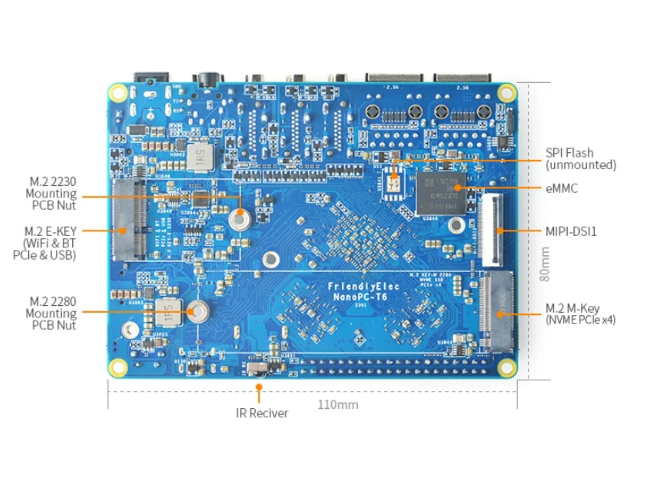 Placa de Desarrollo NanoPC T6  - Nanopc T6 16Gb reseña y precio