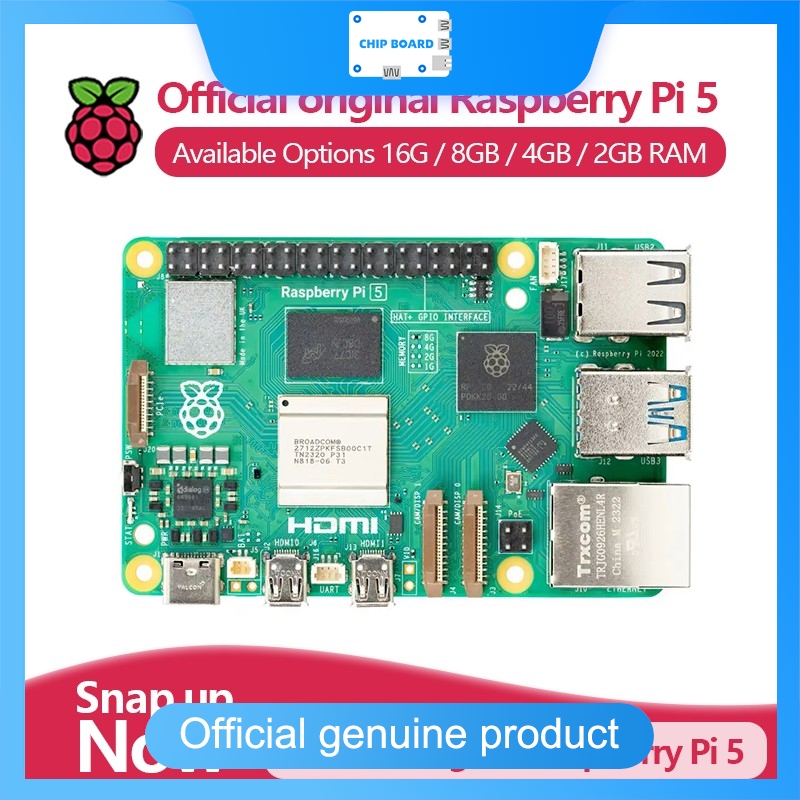 Computadora oficial de placa ú - Raspberry Pi 5 8Gb reseña y precio