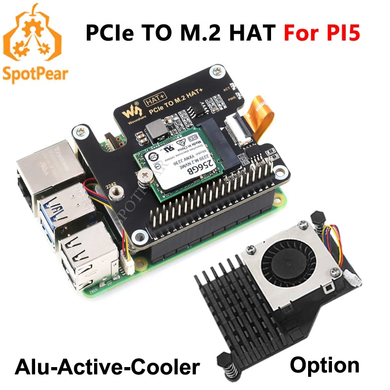 Raspberry Pi5 PCIe a M.2 NVMe  - Raspberry Pi 5 8Gb reseña y precio