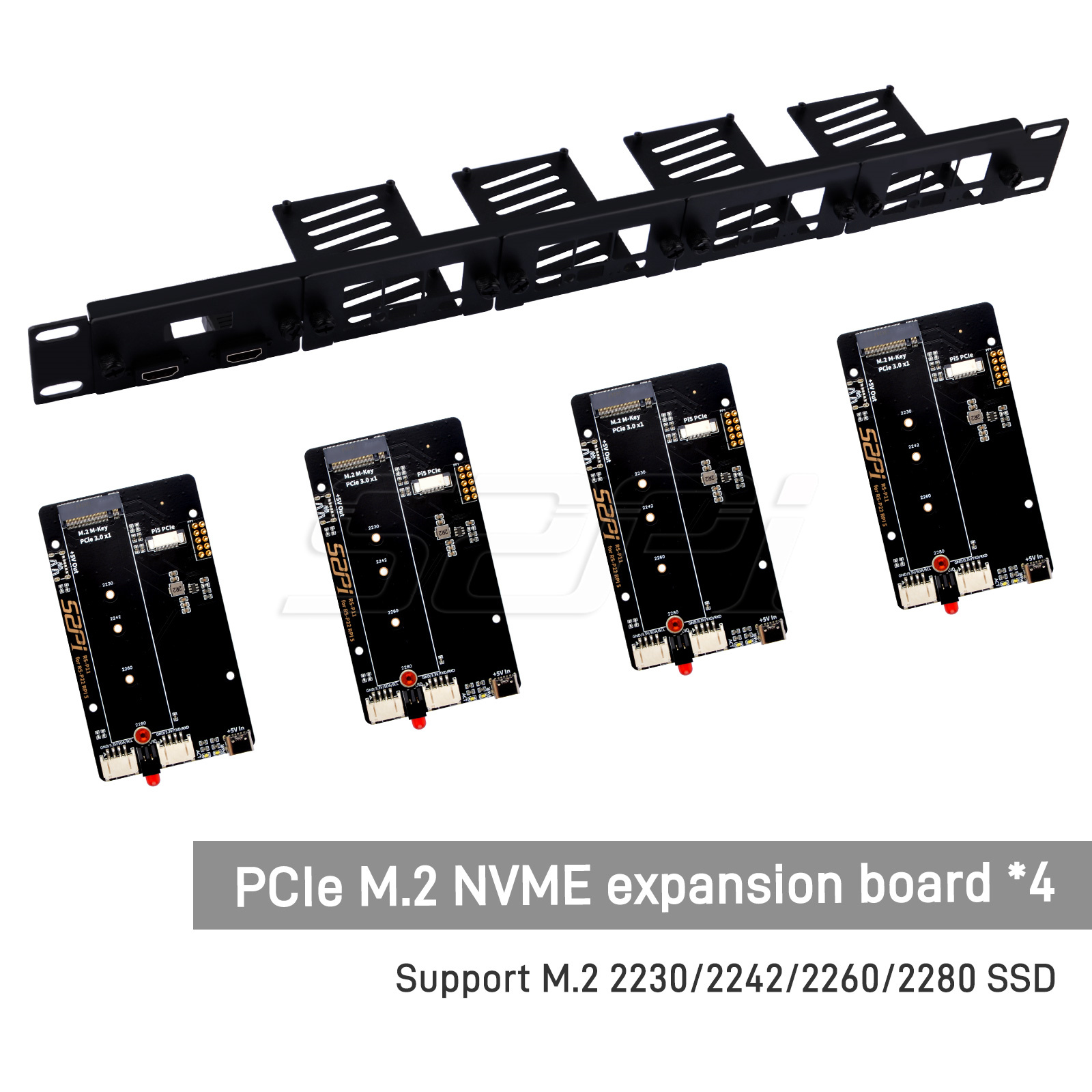 Kit de soporte de acero para m - Deskpi Super6C reseña y precio