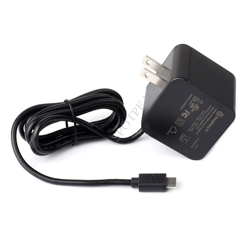 Fuente de alimentación USB tip - Raspberry Pi 5 8Gb reseña y precio