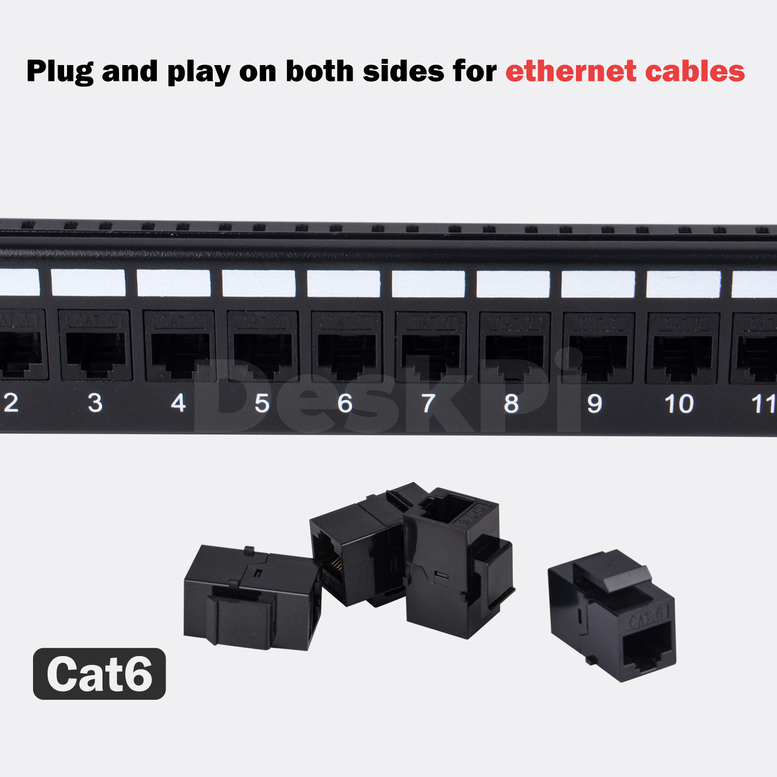 Panel de conexión Keystone Des - Deskpi Super6C reseña y precio