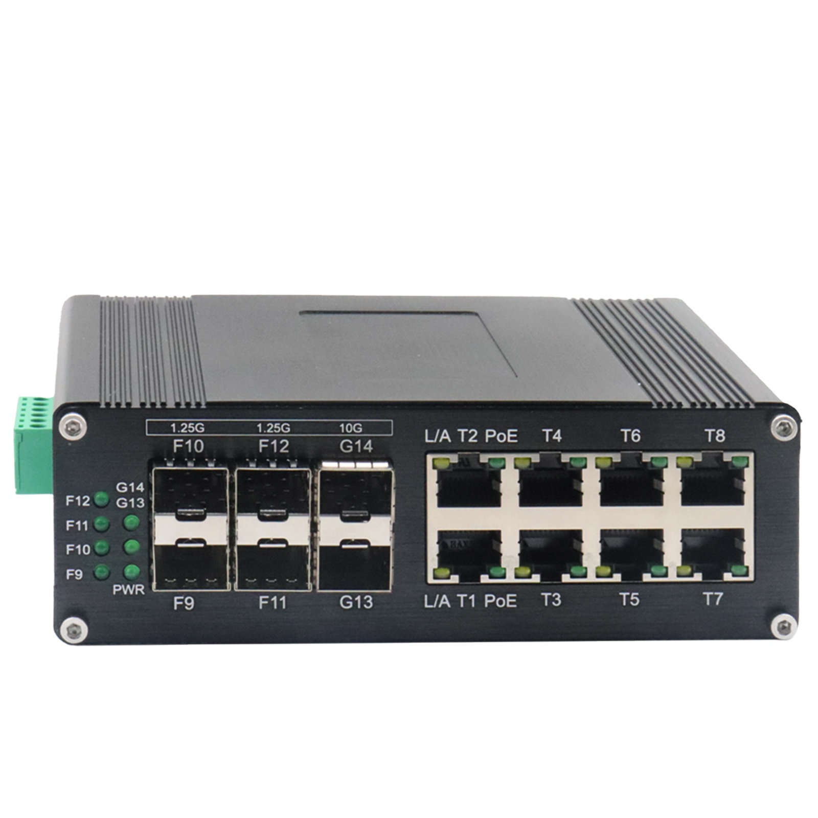 Conmutador Ethernet industrial - Managed Gigabit Poe Switch 8 Port 802.3At reseña y precio
